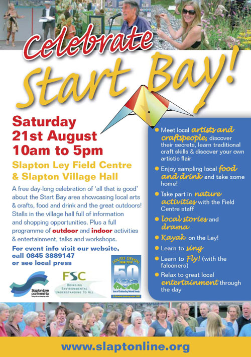 Celebrate Start Bay flyer